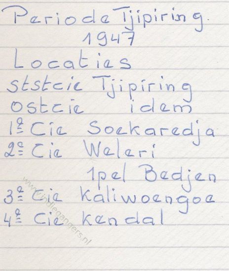 90 b periode Tjipiring 1947