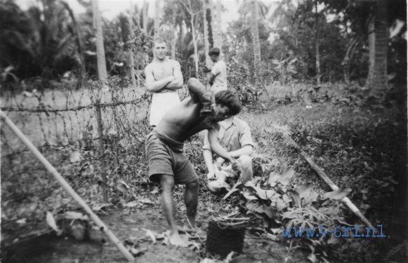 152 Versperring te Bodja 1947
