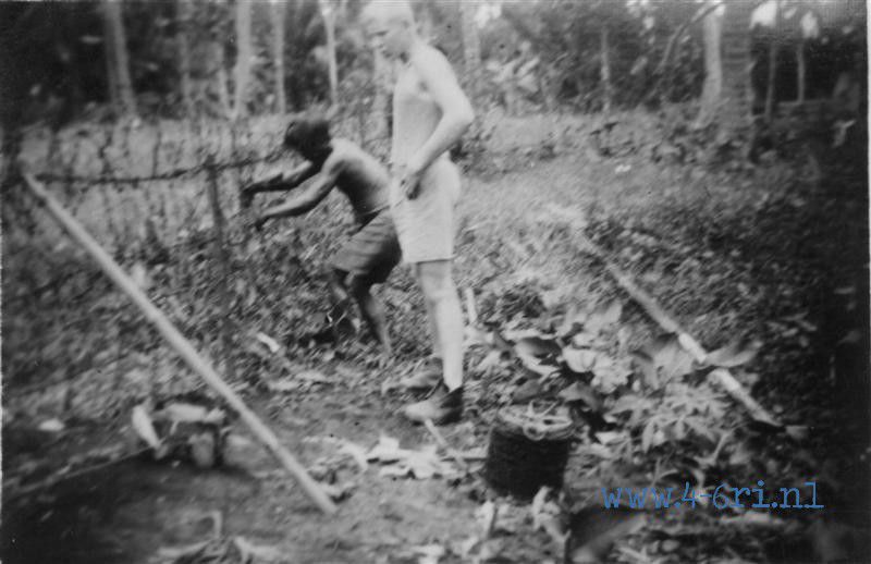 153 Versperring te Bodja 1947